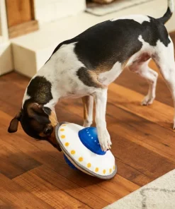 Frisco Plush & TPR Squeaky UFO Dog Toy -Frisco Sales 2024 233583 PT3. SY630 V1600973758