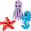 Frisco Hide & Seek Plush Coral Puzzle Dog Toy Refill, 3 count -Frisco Sales 2024 233597 MAIN. SY630 V1599759985
