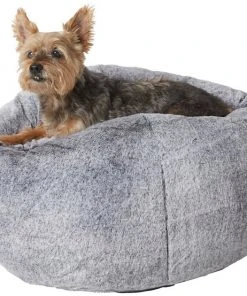 Frisco Plush Pouf Pillow Cat & Dog Bed -Frisco Sales 2024 235025 PT2. SY630 V1600351574