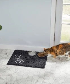 Frisco Microfiber Chenille Paw Print Dog & Cat Mat, Dark Gray 10 Frisco Microfiber Chenille Paw Print Dog & Cat Mat, Dark Gray -Frisco Sales 2024 235893 PT4. SY630 V1606833755