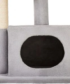 Frisco 24.8-in Faux Fur Cat Tree & Condo -Frisco Sales 2024 236544 PT3. SY630 V1637693675