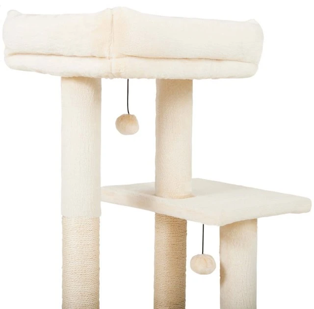Frisco 40-in Faux Fur Cat Tree & Condo 6 Frisco 40-in Faux Fur Cat Tree & Condo - Image 4