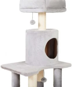 Frisco 54 in Faux Fur Cat Tree & Condo -Frisco Sales 2024 236550 PT3. SY630 V1637693969