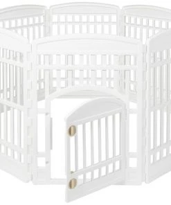 Frisco 8-Panel Plastic Exercise Dog Playpen -Frisco Sales 2024 239693 PT3. SY630 V1603420009