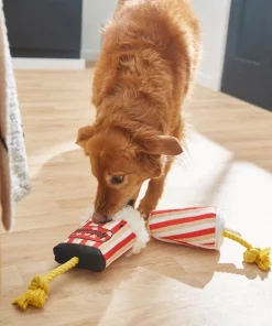 Frisco Zoomies & Chill Theatre Snacks Rope with Plush Squeaky Dog Toy -Frisco Sales 2024 241689 PT6. SY630 V1610768279
