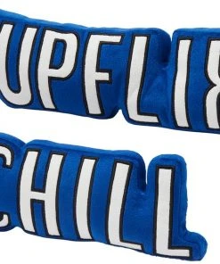 Frisco Zoomies & Chill Pupflix & Chill Plush Squeaky Dog Toy, 2 count