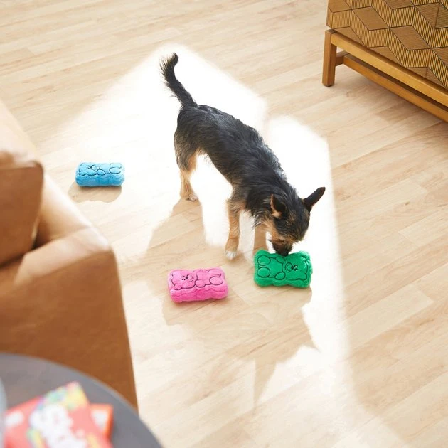 Frisco Zoomies & Chill Gummy Bear Plush Squeaky Dog Toy, 3 count 5 Frisco Zoomies & Chill Gummy Bear Plush Squeaky Dog Toy, 3 count - Image 3