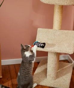 Frisco Zoomies & Chill Remote Plush Kicker Cat Toy with Catnip -Frisco Sales 2024 241709 PT6. SY630 V1610768346
