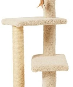 Frisco 41.5-in Real Carpet Wooden Cat Tree -Frisco Sales 2024 244526 PT3. SY630 V1603202511