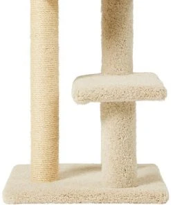 Frisco 41.5-in Real Carpet Wooden Cat Tree -Frisco Sales 2024 244526 PT5. SY630 V1603336889