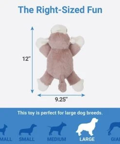 Frisco Plush Squeaking Monkey Dog Toy -Frisco Sales 2024 245938 PT1. SY630 V1611089603