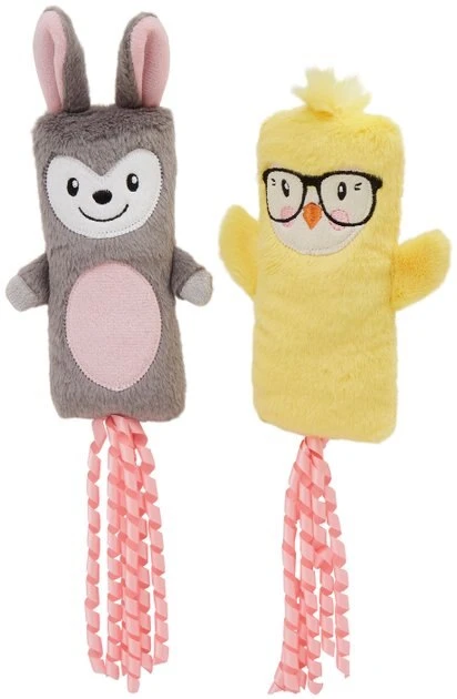 Frisco Easter Bunny & Chick Kicker Cat Toy, 2 count Frisco Easter Bunny & Chick Kicker Cat Toy, 2 count -Frisco Sales 2024 248055 MAIN. SY630 V1608744145