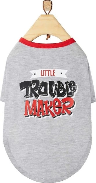 Frisco Little Trouble Maker Dog & Cat T-Shirt 6 Frisco Little Trouble Maker Dog & Cat T-Shirt - Image 4