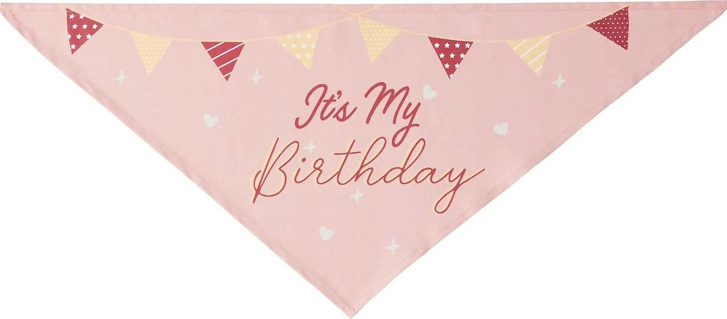 Frisco It's My Birthday Dog & Cat Bandana, Pink, X-Small/Small Frisco It's My Birthday Dog & Cat Bandana, Pink -Frisco Sales 2024 248702 PT4. SY630 V1633068696