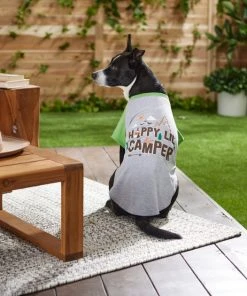 Frisco Happy Lil' Camper Dog & Cat T-Shirt -Frisco Sales 2024 248789 PT7. SY630 V1613670226