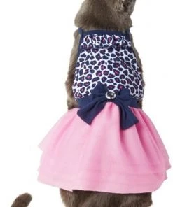 Frisco Leopard Print Dog & Cat Dress -Frisco Sales 2024 249051 PT2. SY630 V1644959792