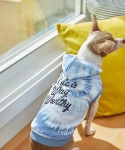 Frisco Life Is Wag Worthy Tiedye Print Dog & Cat Hoodie -Frisco Sales 2024 249093 PT7. SY630 V1644451897