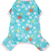 Frisco Teal Floral Dog & Cat Jersey PJs -Frisco Sales 2024 249132 MAIN. SY630 V1637716621