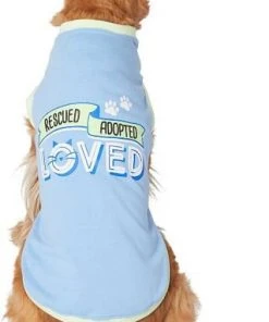 Frisco Rescued, Adopted, Loved Dog & Cat T-Shirt, Blue -Frisco Sales 2024 249195 PT2. SY630 V1624592265