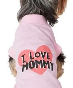 Frisco I Love Mommy Dog & Cat T-Shirt, Pink -Frisco Sales 2024 249270 PT2. SY630 V1624603364