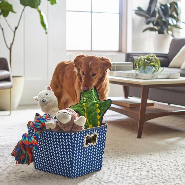 Frisco Rectangle Collapsible Pet Toy Storage Bin, Navy Herringbone Frisco Rectangle Collapsible Pet Toy Storage Bin, Navy Herringbone -Frisco Sales 2024 250574 PT3. SY630 V1615572218