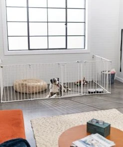 Frisco Steel 8-Panel Configurable Dog Gate & Playpen -Frisco Sales 2024 250602 PT4. SY630 V1615987688