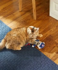 Frisco Baseball Bear Kicker Cat Toy -Frisco Sales 2024 252730 PT5. SY630 V1615814492