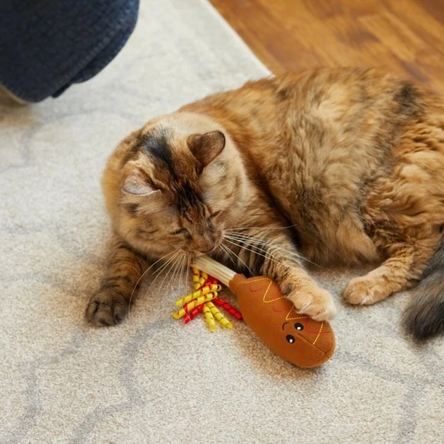 Frisco Baseball Corndog Cat Toy 5 Frisco Baseball Corndog Cat Toy - Image 3