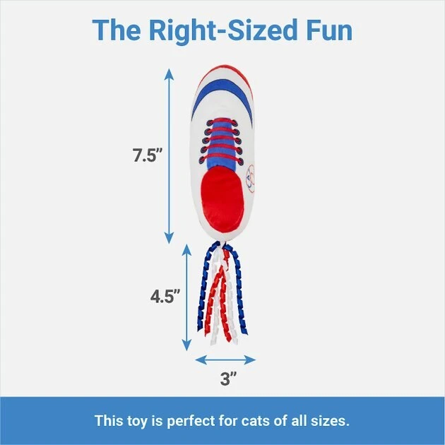 Frisco Baseball Cleat Cat Toy 4 Frisco Baseball Cleat Cat Toy - Image 2