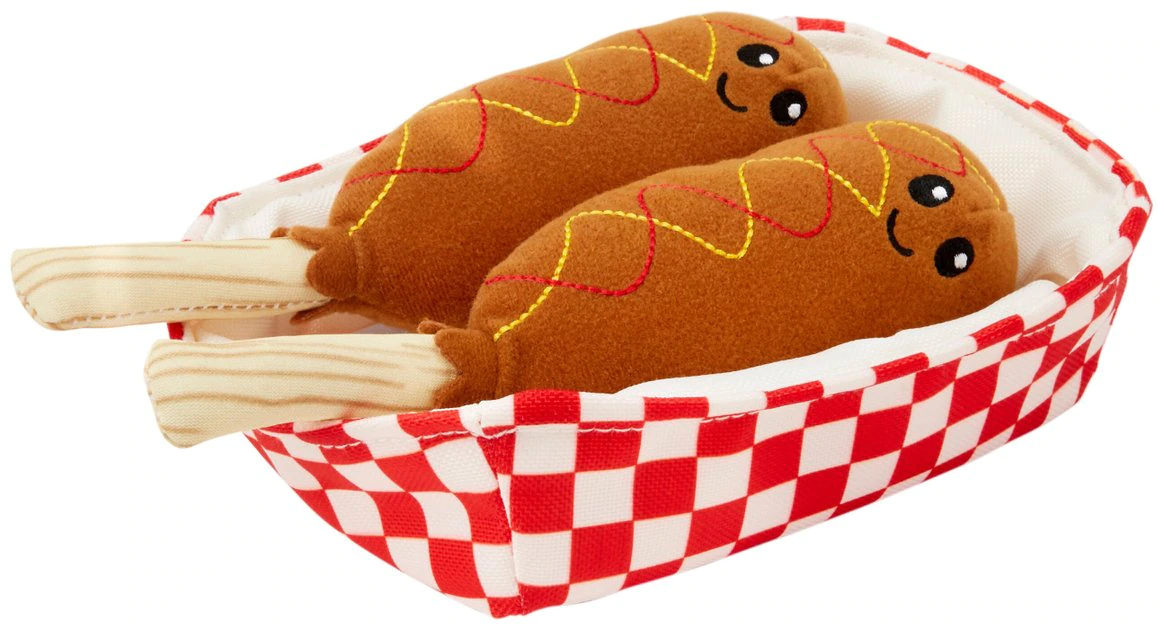 Frisco Baseball Hide-and-Seek Corndog Dog Toy 3 Frisco Baseball Hide-and-Seek Corndog Dog Toy