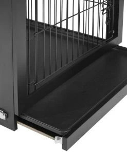 Frisco Double Door Furniture Style Dog Crate, Black -Frisco Sales 2024 253027 PT4. SY630 V1635345853