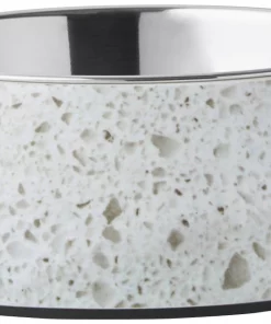 Frisco Quartz Design Stainless Steel Dog & Cat Bowl