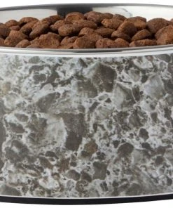 Frisco Black Marble Design Stainless Steel Dog & Cat Bowl -Frisco Sales 2024 253046 PT3. SY630 V1616526403