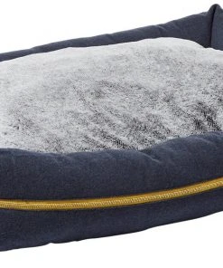 Frisco Faux Felt Reversible Modern Zipper Bolster Cat & Dog Bed -Frisco Sales 2024 255147 PT2. SY630 V1616011933