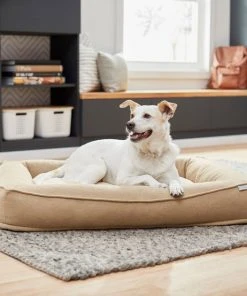Frisco Faux Felt Orthopedic Rectangular Bolster Dog Bed w/Removable Cover 9 Frisco Faux Felt Orthopedic Rectangular Bolster Dog Bed w/Removable Cover -Frisco Sales 2024 255174 PT2. SY630 V1657656395