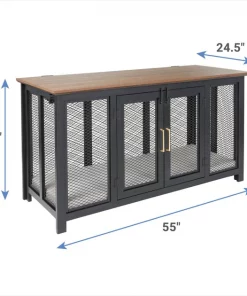 Frisco "Venice" Dog Crate Credenza & Mat Kit -Frisco Sales 2024 255328 PT2. SY630 V1618266553