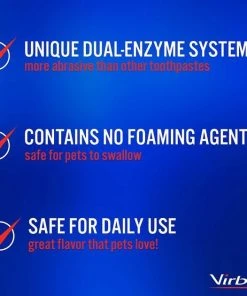 Frisco||Virbac Frisco Flat Plush Squeaking Duck Dog Toy & Virbac C.E.T. Enzymatic Dog & Cat Vanilla-Mint Flavor Toothpaste -Frisco Sales 2024 255473 PT5. SY630 V1616428585