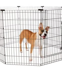 Frisco Heavy Duty Fold & Carry Double Door Collapsible Wire Dog Crate & Frisco Wire Dog Exercise Pen with Step-Through Door, Black 11 Frisco Heavy Duty Fold & Carry Double Door Collapsible Wire Dog Crate & Frisco Wire Dog Exercise Pen with Step-Through Door, Black -Frisco Sales 2024 255537 PT4. SY630 V1603646503