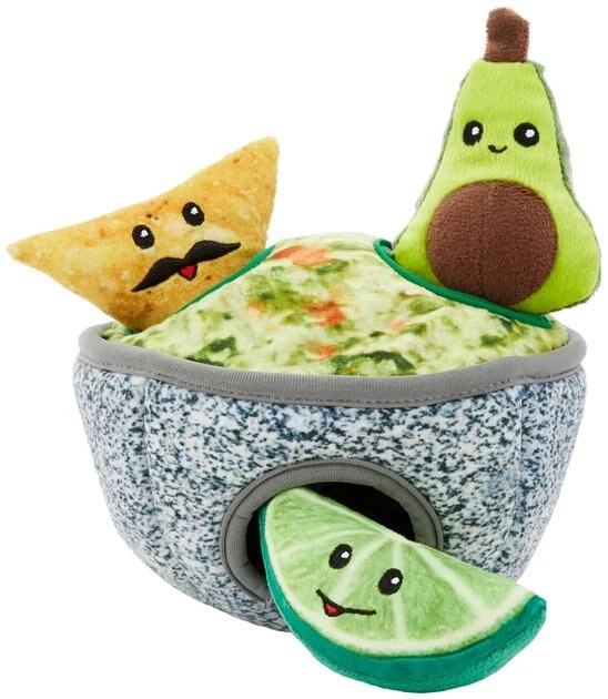 Frisco||True Chews Frisco Hide & Seek Plush Guacamole Dog Toy & True Chews Pork & Chicken Sausage Recipe Dog Treats 4 Frisco||True Chews Frisco Hide & Seek Plush Guacamole Dog Toy & True Chews Pork & Chicken Sausage Recipe Dog Treats - Image 2