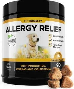 Frisco||PetHonesty Frisco Hypoallergenic Grooming Wipes with Organic Aloe for Dogs & Cats, Unscented & PetHonesty Allergy Relief Snacks Immunity Strength & Digestive Health Soft Chews Dog Supplement -Frisco Sales 2024 255569 PT3. SY630 V1603545387