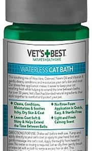 Frisco||Vet's Best Frisco Moisturizing Tear Stain Wipes with Organic Aloe for Dogs & Cats & Vet's Best Waterless Cat Bath, 4-oz bottle -Frisco Sales 2024 255583 PT4. SY630 V1604145990