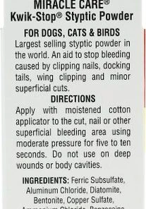 Frisco||Miracle Care Frisco Nail Clippers for Cats & Small Dogs & Miracle Care Kwik-Stop Styptic Powder for Dogs, Cats & Birds, .5-oz jar 11 Frisco||Miracle Care Frisco Nail Clippers for Cats & Small Dogs & Miracle Care Kwik-Stop Styptic Powder for Dogs, Cats & Birds, .5-oz jar -Frisco Sales 2024 255589 PT4. SY630 V1604097708