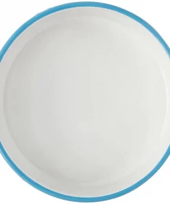 Frisco Paw Prints Non-skid Ceramic Dog & Cat Bowl, Blue -Frisco Sales 2024 256067 PT5. SY630 V1615312037