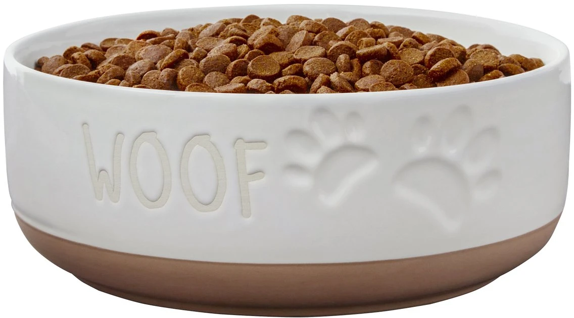 Frisco Paw Prints Non-skid Ceramic Bowl, 7.75 Cups 6 Frisco Paw Prints Non-skid Ceramic Bowl, 7.75 Cups - Image 4