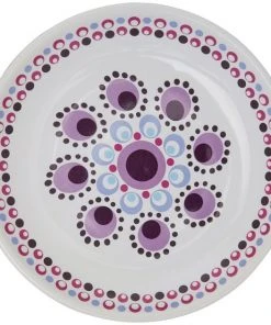 Frisco Kaleidoscope Pattern Non-skid Ceramic Cat Dish, Purple, 0.62 Cup -Frisco Sales 2024 256088 PT4. SY630 V1617042706