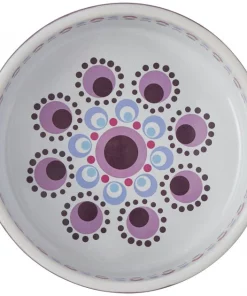 Frisco Kaleidoscope Pattern Non-skid Ceramic Cat Dish, Purple, 1.62 Cup -Frisco Sales 2024 256090 PT4. SY630 V1615312954