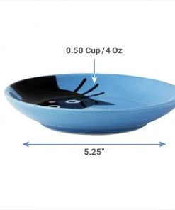 Frisco Cat Face Non-skid Ceramic Cat Dish, Blue, 0.50 Cup 10 Frisco Cat Face Non-skid Ceramic Cat Dish, Blue, 0.50 Cup -Frisco Sales 2024 256101 PT2. SY630 V1616697188
