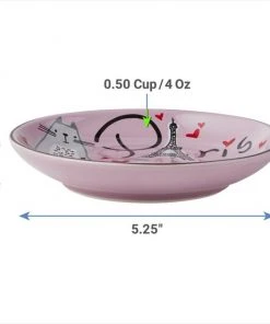 Frisco Paris Non-skid Ceramic Cat Dish, 0.62 Cup 12 Frisco Paris Non-skid Ceramic Cat Dish, 0.62 Cup -Frisco Sales 2024 256115 PT3. SY630 V1618494747