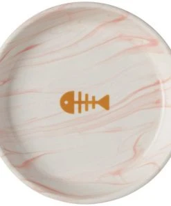 Frisco Marble Design Non-skid Ceramic Cat Bowl, 1.25 Cups -Frisco Sales 2024 256125 PT4. SY630 V1615311102