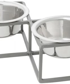 Frisco Diamond Dog & Cat Double Bowl Diner -Frisco Sales 2024 257147 PT2. SY630 V1612365678